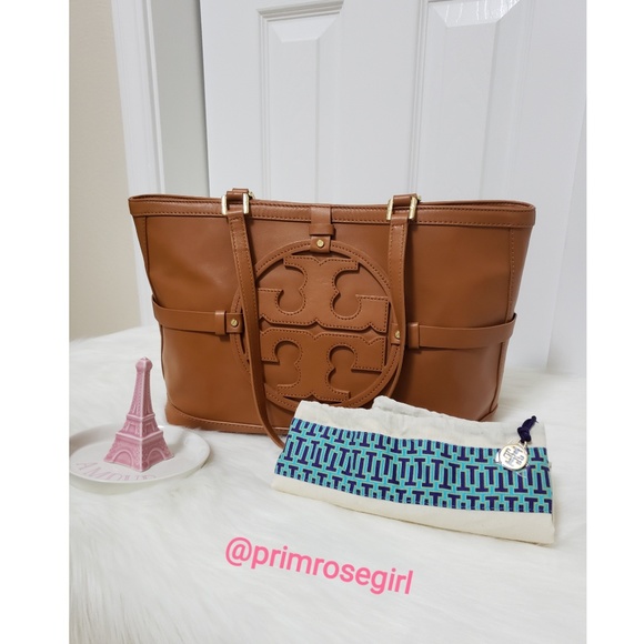 ❣🍁 Tory Burch Leather Tote🍁❣ - Picture 1 of 6